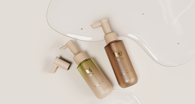 定制丨斜肩乳液瓶