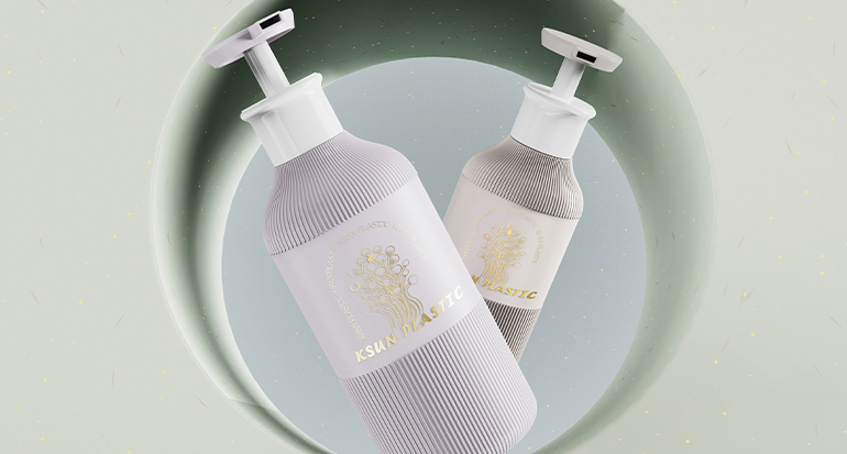 定制丨竖纹乳液瓶