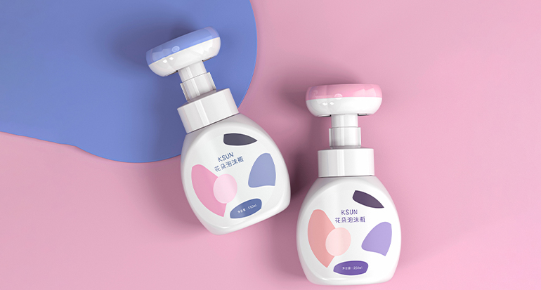 定制丨花朵起泡瓶