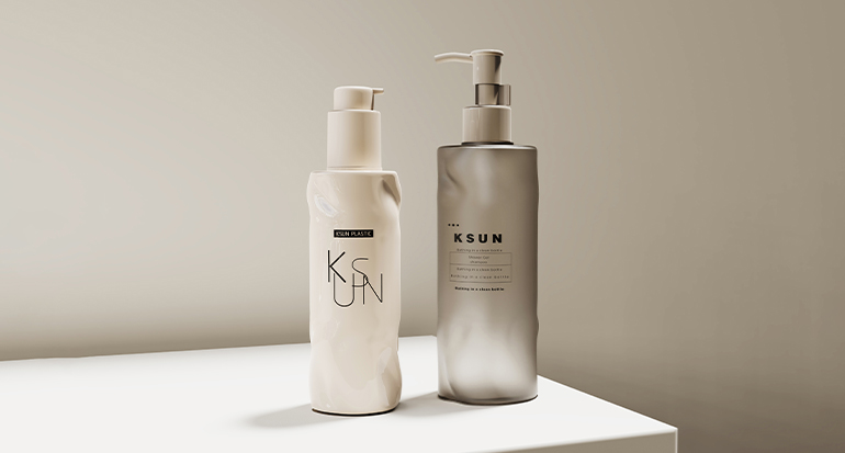 爆款丨水波纹乳液瓶