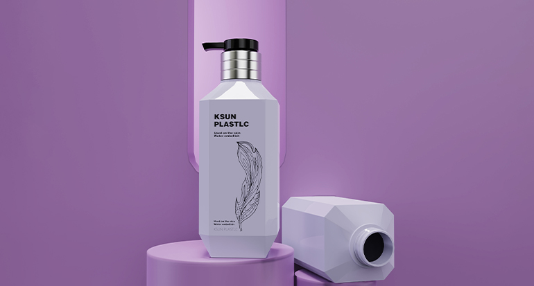 定制丨棱边方形乳液瓶