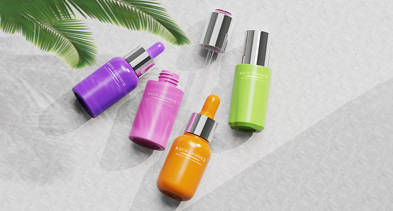 定制丨旋转滴管精华液瓶