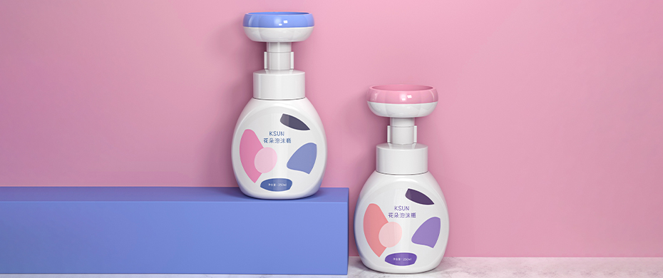 定制丨花朵起泡瓶