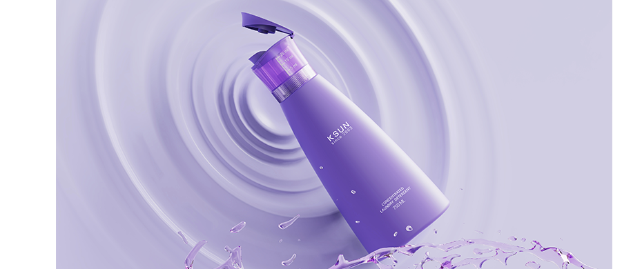 定制丨大容量挤压式洗衣液瓶