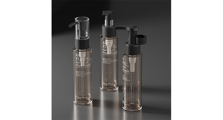 定制丨80MLPET直身精华乳液圆瓶