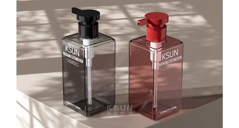 定制丨PETG厚壁切角方瓶